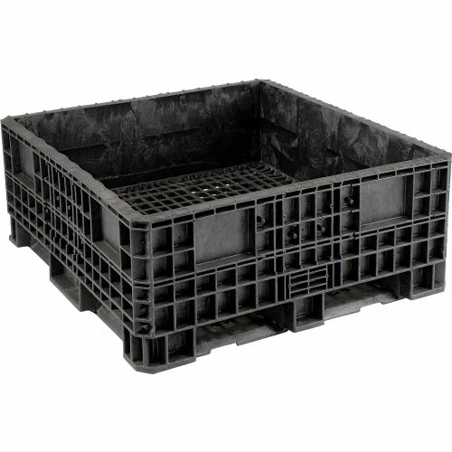 Discount ✨ ORBIS Heavy-Duty BulkPak Container HDRS4548-19 - 48"L x 45"W x 19-5/16"H - Fixed Wall Black 🎉 9 Discount ✨ ORBIS Heavy-Duty BulkPak Container HDRS4548-19 - 48"L x 45"W x 19-5/16"H - Fixed Wall Black 🎉 - Image 9
