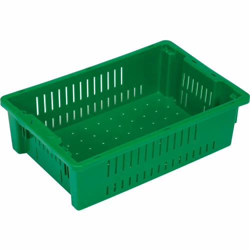 Deals โจ LEWISBins Stack-N-Nest Agricultural Container AF2013-6, 19-11/16"L x 13-1/8"W x 5-5/8"H, Green - Pkg Qty 10 ๐ 2 Deals โจ LEWISBins Stack-N-Nest Agricultural Container AF2013-6, 19-11/16"L x 13-1/8"W x 5-5/8"H, Green - Pkg Qty 10 ๐ - Image 2