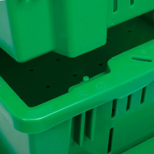 Deals โจ LEWISBins Stack-N-Nest Agricultural Container AF2013-6, 19-11/16"L x 13-1/8"W x 5-5/8"H, Green - Pkg Qty 10 ๐ 6 Deals โจ LEWISBins Stack-N-Nest Agricultural Container AF2013-6, 19-11/16"L x 13-1/8"W x 5-5/8"H, Green - Pkg Qty 10 ๐ - Image 6