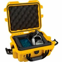 Budget 🔔 Nanuk 905 Case w/Padded Divider, 12-1/2"L x 10"W x 6"H, Yellow 🌟 -Containers shop B892372 02