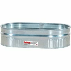 Deals 😀 Steel Stock Tank 50130198 Shallow Round End Approximately 38 Gallon 🔥