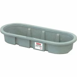Cheap 🥰 Poly Stock Tank 52110067GT 2'x1'x6' Shallow Round End 70 Gallon 🔔