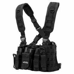 Flash Sale 😉 Barska Loaded Gear VX-400 Tactical Chest Rig BI12258 - Black 💯
