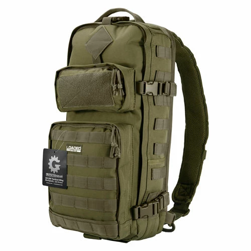 Flash Sale 🎉 Barska Loaded Gear GX-300 Tactical Sling 🎒 Backpack BI12326 21-1/2" x 13" x 2-1/2" OD Green 🔥 1 Flash Sale 🎉 Barska Loaded Gear GX-300 Tactical Sling 🎒 Backpack BI12326 21-1/2" x 13" x 2-1/2" OD Green 🔥