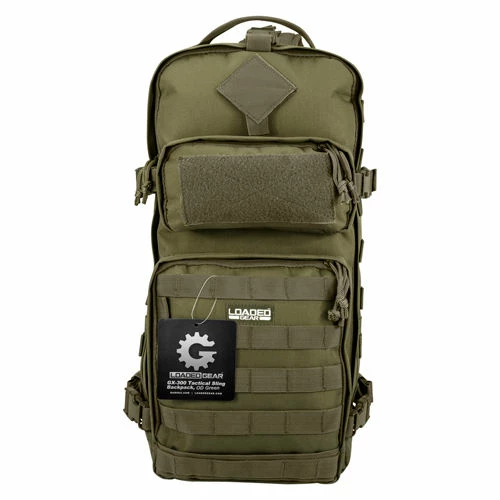 Flash Sale 🎉 Barska Loaded Gear GX-300 Tactical Sling 🎒 Backpack BI12326 21-1/2" x 13" x 2-1/2" OD Green 🔥 2 Flash Sale 🎉 Barska Loaded Gear GX-300 Tactical Sling 🎒 Backpack BI12326 21-1/2" x 13" x 2-1/2" OD Green 🔥 - Image 2