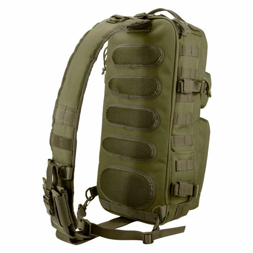 Flash Sale 🎉 Barska Loaded Gear GX-300 Tactical Sling 🎒 Backpack BI12326 21-1/2" x 13" x 2-1/2" OD Green 🔥 4 Flash Sale 🎉 Barska Loaded Gear GX-300 Tactical Sling 🎒 Backpack BI12326 21-1/2" x 13" x 2-1/2" OD Green 🔥 - Image 4