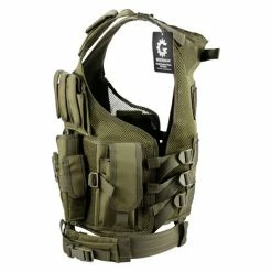 Promo 👍 Barska Loaded Gear VX-200 Tactical Right Hand Vest BI12332 - OD Green ❤️ -Containers shop BI12332 3