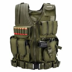 Promo 👍 Barska Loaded Gear VX-200 Tactical Right Hand Vest BI12332 - OD Green ❤️ -Containers shop BI12332 6