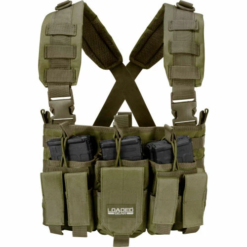 Flash Sale 😀 Barska BI12794 Loaded Gear VX-400 Tactical Chest Rig, Green 👏 2 Flash Sale 😀 Barska BI12794 Loaded Gear VX-400 Tactical Chest Rig, Green 👏 - Image 2