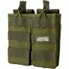 Outlet ✔️ Barska BI13004 Loaded Gear CX-850 Double Mag Pouch, Green 🎁