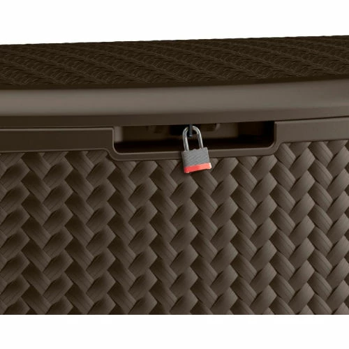 Top 10 ❤️ Suncast BMDB12000 Resin Wicker Outdoor Storage Deck Box 124 Gallon 52-3/4"L x 29"W x 26"H Java ❤️ 2 Top 10 ❤️ Suncast BMDB12000 Resin Wicker Outdoor Storage Deck Box 124 Gallon 52-3/4"L x 29"W x 26"H Java ❤️ - Image 2