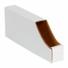 Cheap 👏 Global Industrial™ Stackable Corrugated Bin Boxes, 2"Wx12"Dx4-1/2"H, Oyster White - Pkg Qty 50 ❤️