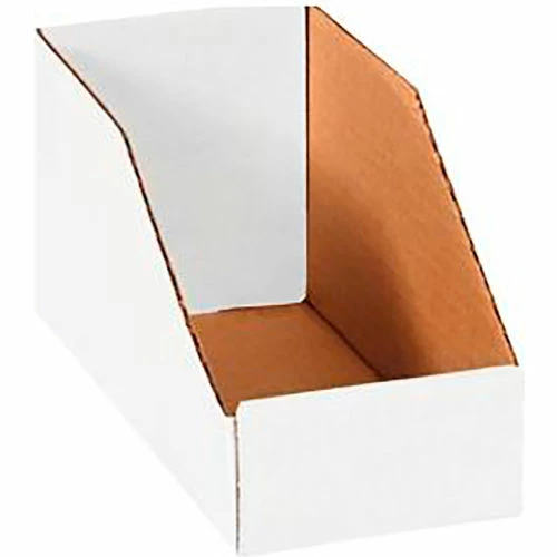 Wholesale ⌛ Global Industrial Open Top Corrugated Bin Boxes, 4"Wx9"Dx4-1/2"H, White - Pkg Qty 50 ✔️ 1 Wholesale ⌛ Global Industrial Open Top Corrugated Bin Boxes, 4"Wx9"Dx4-1/2"H, White - Pkg Qty 50 ✔️