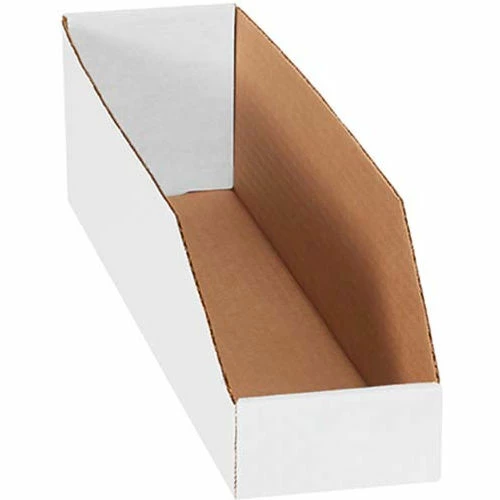 Cheapest 🛒 Global Industrial Open Top Corrugated Bin Boxes, 4"Wx18"Dx4-1/2"H, White - Pkg Qty 50 🥰 1 Cheapest 🛒 Global Industrial Open Top Corrugated Bin Boxes, 4"Wx18"Dx4-1/2"H, White - Pkg Qty 50 🥰