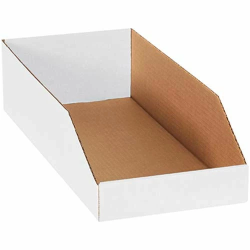 Best Pirce ⭐ Global Industrial Open Top Corrugated Bin Boxes, 8"Wx18"Dx4-1/2"H, White - Pkg Qty 50 🎉 1 Best Pirce ⭐ Global Industrial Open Top Corrugated Bin Boxes, 8"Wx18"Dx4-1/2"H, White - Pkg Qty 50 🎉