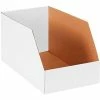 Best reviews of 👍 Global Industrial™ Jumbo Open Top Corrugated Bin Boxes, 10"Wx18"Dx10"H, White - Pkg Qty 50 ✔️