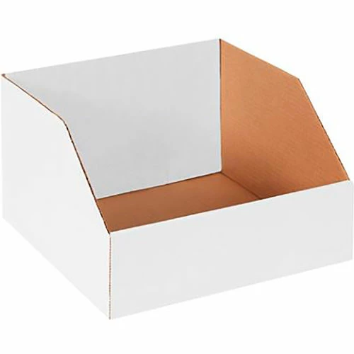 Hot Sale 💯 Global Industrial Jumbo Open Top Corrugated Bin Boxes, 12"Wx12"Dx8"H, White - Pkg Qty 25 🎉 1 Hot Sale 💯 Global Industrial Jumbo Open Top Corrugated Bin Boxes, 12"Wx12"Dx8"H, White - Pkg Qty 25 🎉
