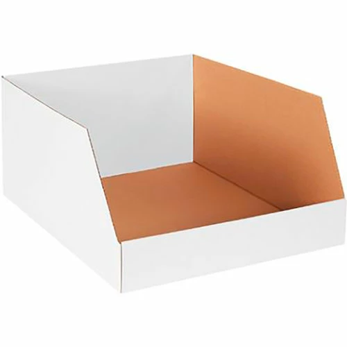 Best Pirce 🔔 Global Industrial Jumbo Open Top Corrugated Bin Boxes, 20"Wx24"Dx12"H, White - Pkg Qty 25 ✔️ 1 Best Pirce 🔔 Global Industrial Jumbo Open Top Corrugated Bin Boxes, 20"Wx24"Dx12"H, White - Pkg Qty 25 ✔️