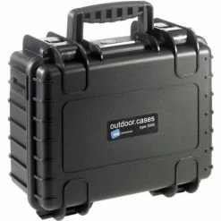 Flash Sale ✔️ B&W Type 3000 Medium Outdoor Waterproof Case W/o Foam / Insert 14-1/4"L x 11-3/4"W x 6-3/4H, Black ✔️