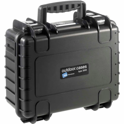 Flash Sale ✔️ B&W Type 3000 Medium Outdoor Waterproof Case W/o Foam / Insert 14-1/4"L x 11-3/4"W x 6-3/4H, Black ✔️ 1 Flash Sale ✔️ B&W Type 3000 Medium Outdoor Waterproof Case W/o Foam / Insert 14-1/4"L x 11-3/4"W x 6-3/4H, Black ✔️