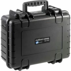 Hot Sale 🌟 B&W Type 4000 Medium Outdoor Waterproof Case W/o Foam / Insert 16-1/2"L x 13"W x 7H, Black 👏