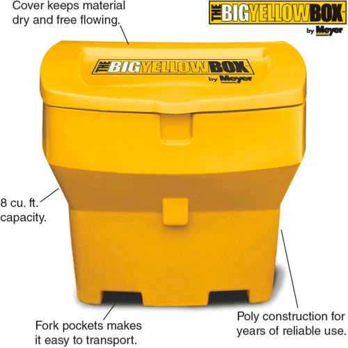 Buy 💯 Meyer Storage Box 32403 - 8 Cubic Feet 23"L x 21"W x 30"H, Yellow 🔥 2 Buy 💯 Meyer Storage Box 32403 - 8 Cubic Feet 23"L x 21"W x 30"H, Yellow 🔥 - Image 2