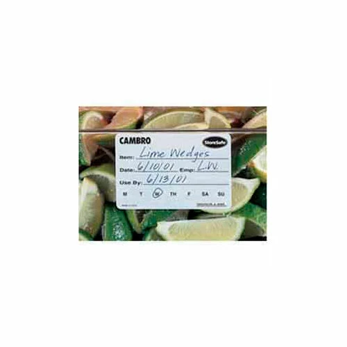 Hot Sale π Cambro 1252SLB250 - Food Rotation Label, 1-1/4" x 2", Biodegradable, White β 1 Hot Sale π Cambro 1252SLB250 - Food Rotation Label, 1-1/4" x 2", Biodegradable, White β
