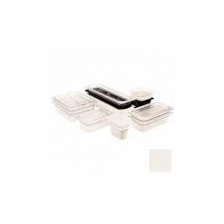 Best deal 🔥 Cambro 24LPCW148 - Camwear Food Pan, 1/2 Size Long, 4" Deep, Polycarbonate, White, NSF - Pkg Qty 6 😉
