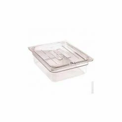Best Pirce 😀 Cambro 30CWCHN135 - Camwear Food Pan Cover, 1/3 Size, Notched, With Handle, Polycarbonate, Clear - Pkg Qty 6 💯