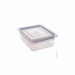 Brand new 👏 Cambro 30CWGL135 - Griplid™, Fits Gn 1/3 Size Food Pan, 6-15/16x12-3/4, Stackable, Clear - Pkg Qty 6 👍