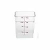 Outlet 😉 Cambro 8SFSCW135 - Square Food Container, 8 Quart, Clear - Pkg Qty 6 🌟