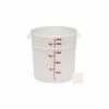 Wholesale 🎉 Cambro RFS18148 - Storage Container, Round, 18 Qt., 14-7/8" Dia. x 12" High, White, Polyethylene - Pkg Qty 6 😀