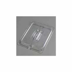 Hot Sale ❤️ Carlisle 10231U07 - Topnotch® Universal Handled Notched Lid 12-3/4" x 10-3/8", Clear - Pkg Qty 6 🤩
