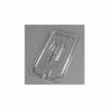 Coupon 🤩 Carlisle 10271U07 - Topnotch® Universal Handled Notched Lid 12-3/4" x 7", Clear - Pkg Qty 6 🧨