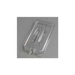 Coupon 🤩 Carlisle 10271U07 - Topnotch® Universal Handled Notched Lid 12-3/4" x 7", Clear - Pkg Qty 6 🧨