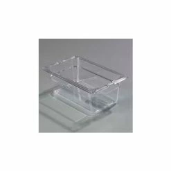 Coupon 🎁 Carlisle 1028107 - Topnotch® One Quarter Size Food Pan 10-1/4" x 6-3/8", Clear - Pkg Qty 6 ❤️