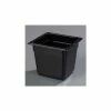 Outlet ⭐ Carlisle 1030203 - Topnotch® 1/6 Size Food Pan 6-25/32" x 6-3/8", Black - Pkg Qty 6 ✔️
