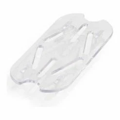 Best Sale 💯 Carlisle 1033507 - Food Pan Drain Grate, 1/9Sz, 5.0"L x 2.38"W, Clear 💯