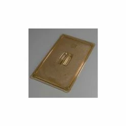 Best Pirce 😍 Carlisle 10410U13 - Topnotch® Universal Handled Lid 20-3/4" x 12-3/4", Amber - Pkg Qty 6 ⌛