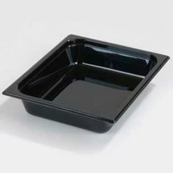 Wholesale ❤️ Carlisle 10420B03 - 2-1/2" Deep Pan, 3.6 Qt., 12-3/4" x 10-3/8", Black - Pkg Qty 6 🔥