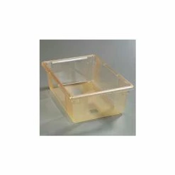 Promo 🥰 Carlisle 10622C22 - Storplus™ 12.5 Gallon Box 26", 18", 9", Glo-Honey Yellow - Pkg Qty 4 🔥