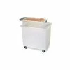 Wholesale 🧨 Carlisle® BIN4402-Mobile Ingredient Bin w/Lid, Polyethylene, 44 Gal., White 🔔