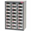 Coupon 👏 Shuter Parts Drawer Cabinet, 24 Drawers, Floor unit, 17-1/2"W x 8-3/4"D x 25-1/4"H 🔥