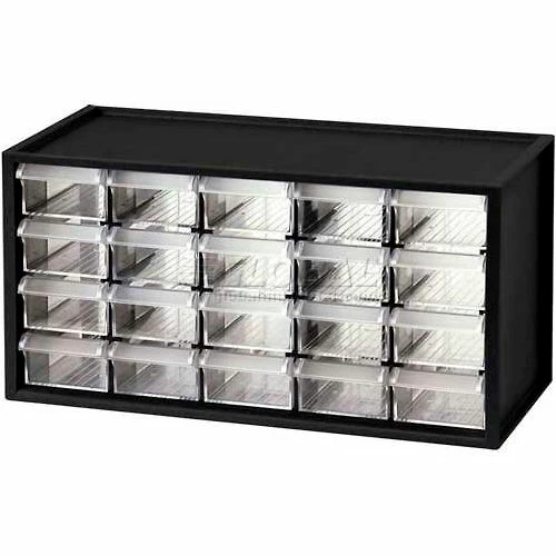 Outlet 👏 Shuter Parts Drawer Cabinet, 20 Drawers, Bench Style, 14-3/4"W x 6"D x 7-3/8"H 🎁 1 Outlet 👏 Shuter Parts Drawer Cabinet, 20 Drawers, Bench Style, 14-3/4"W x 6"D x 7-3/8"H 🎁
