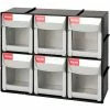 Best Pirce 😉 Shuter Flip Out Bin, 6 Compartments, 12"W x 4"D x 10"H 🔔