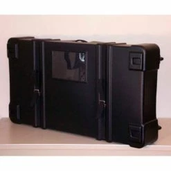 Buy ⌛ Case Design 278 Expo II Telescoping Shipping Case -Trade Show Case -51-1/2"L x 31"W x 9-1/2"H, Black ⌛