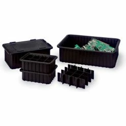 New 🛒 LEWISBins Snap-On Lids For Conductive Divider Boxes - Fits Divider Box 4711300, 4711600, 4711700 ✔️