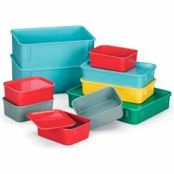 Best Pirce ⌛ LEWISBins Lid For Fiberglass Nesting Box - Fits Box 52569 - Yellow ✨