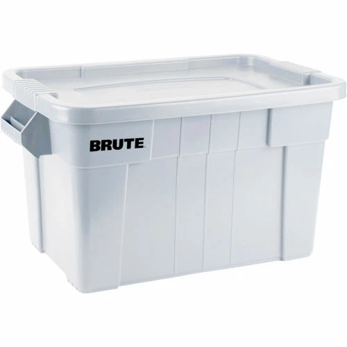 Promo 🛒 Rubbermaid 20 Gallon Brute Tote with Lid FG9S3100WHT - 27-7/8 x 17-3/8 x 15-1/8 - White - Pkg Qty 6 ⌛ 21 Promo 🛒 Rubbermaid 20 Gallon Brute Tote with Lid FG9S3100WHT - 27-7/8 x 17-3/8 x 15-1/8 - White - Pkg Qty 6 ⌛ - Image 21