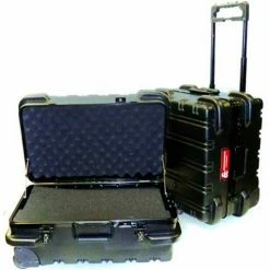 Brand new 🎁 CH Ellis Chicago Case MSCART18F, Foam-Filled Wheeled Shipping Case, 19-1/2"L x 16"W x 12"H, Black 🔔
